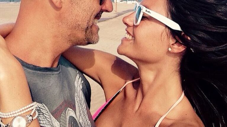 Guillermo López y Jujuy Jiménez, enamorados (Foto: Instagram)