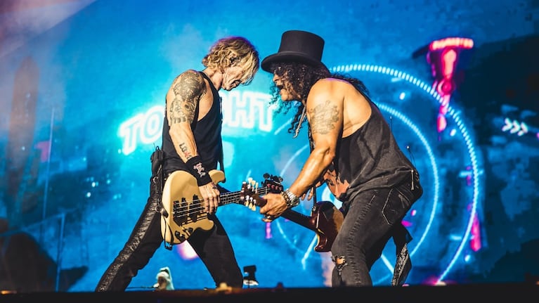 Guns N’ Roses. CRÉDITO: ARRIBA ARGENTINOS.