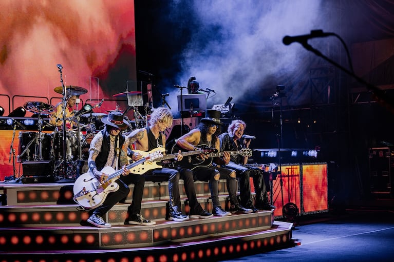 Guns N’ Roses. CRÉDITO: ARRIBA ARGENTINOS.