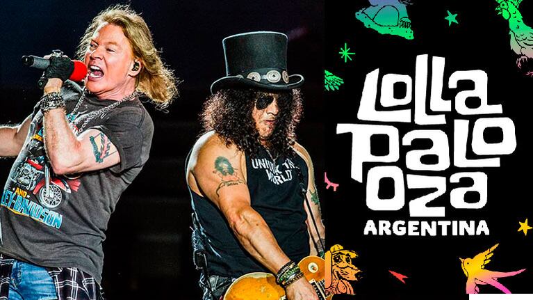 Guns N Roses, The Strokes, Lana del Rey, Martin Garrix y muchos más: conocé el lineup del Lollapalooza 2020