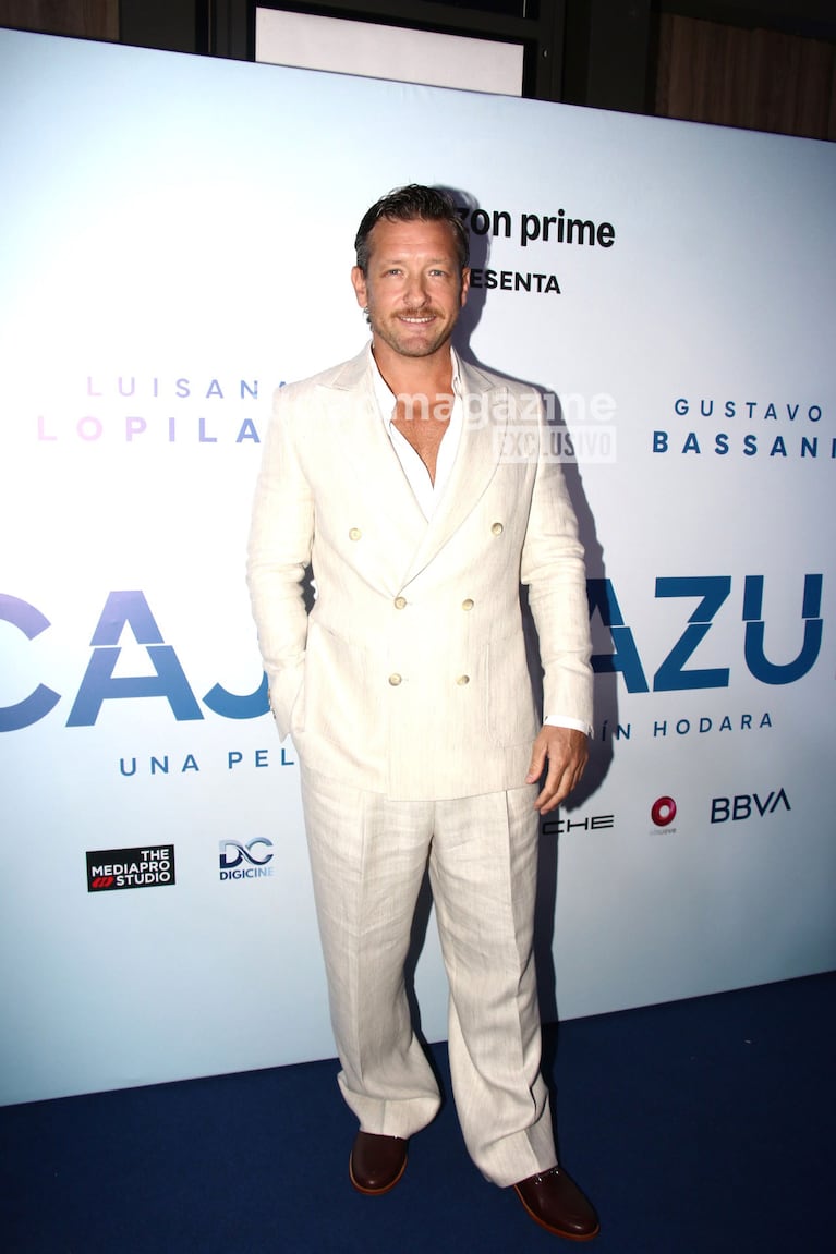 Gustavo Bassani estrenó La Caja Azul (Foto: Movilpress).