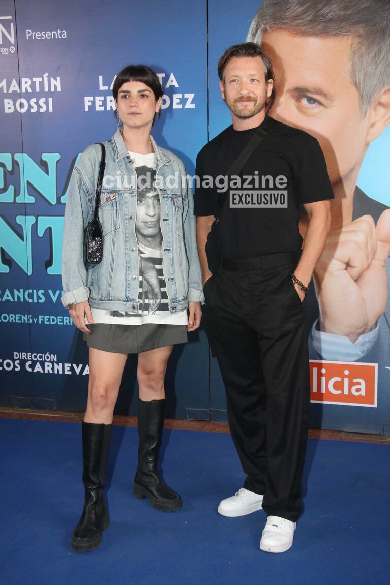 Gustavo Bassani y Malena Sánchez (Foto: Movilpress)