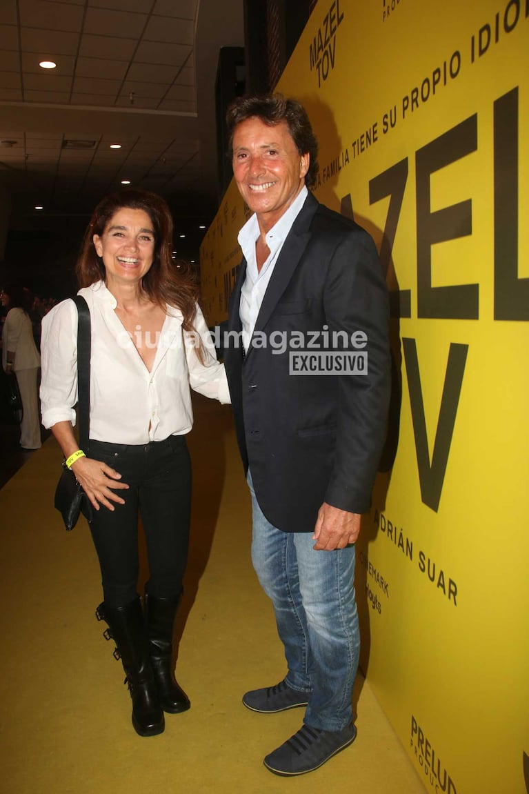 Gustavo Bermúdez y Verónica Varano (Foto: Movilpress)