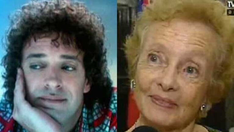 Gustavo Cerati y Lilian Clark, su madre (Fotos: Web)