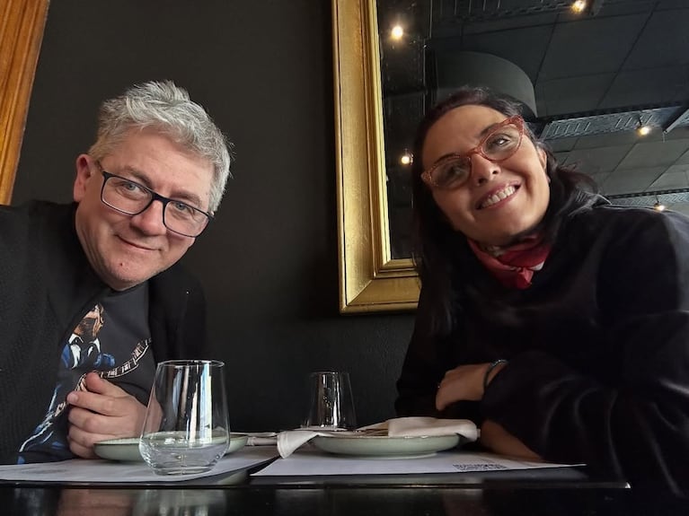 Gustavo Peduto y Jimena La Torre. (Foto: @jimena_la_torre)