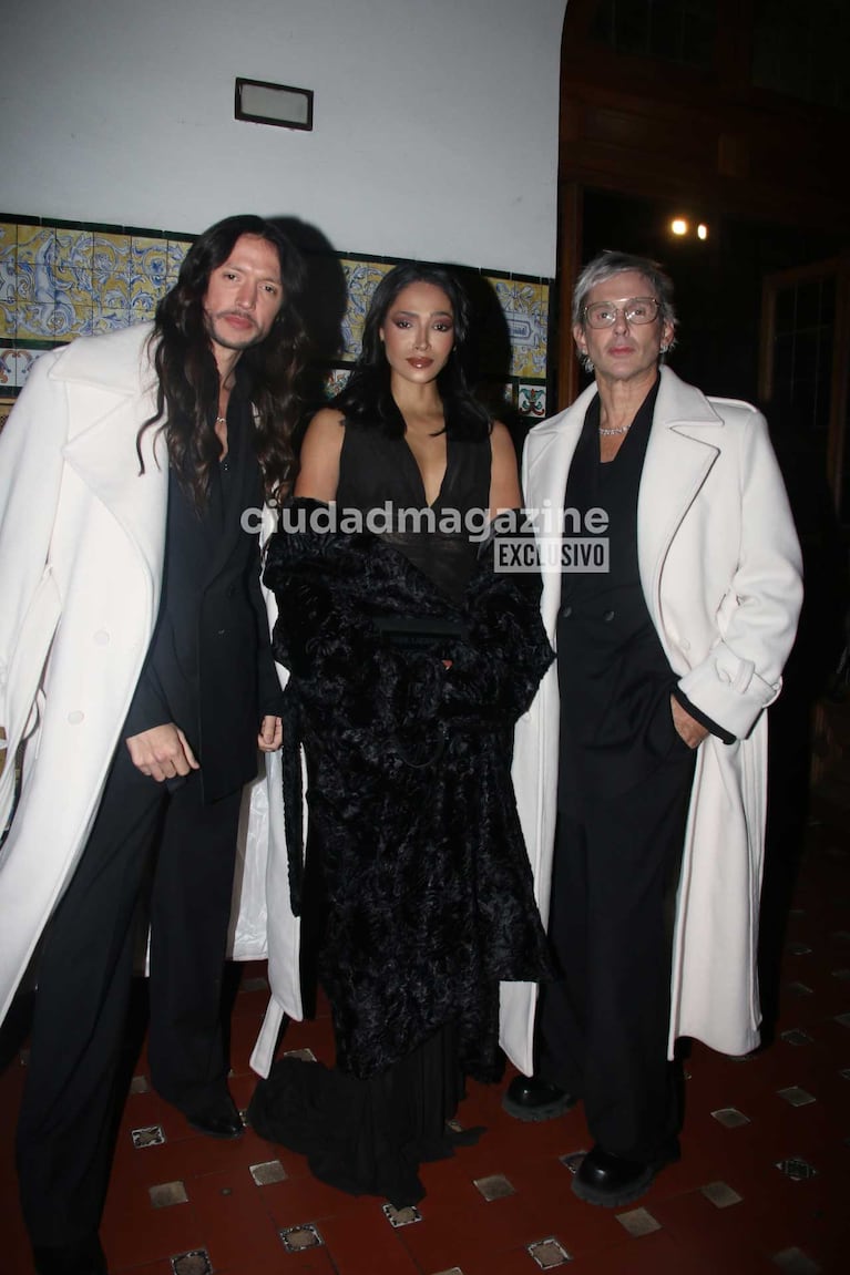 Gustavo Pucheta, Rocío Rossa y Fabián Paz (Fotos: Movilpress)