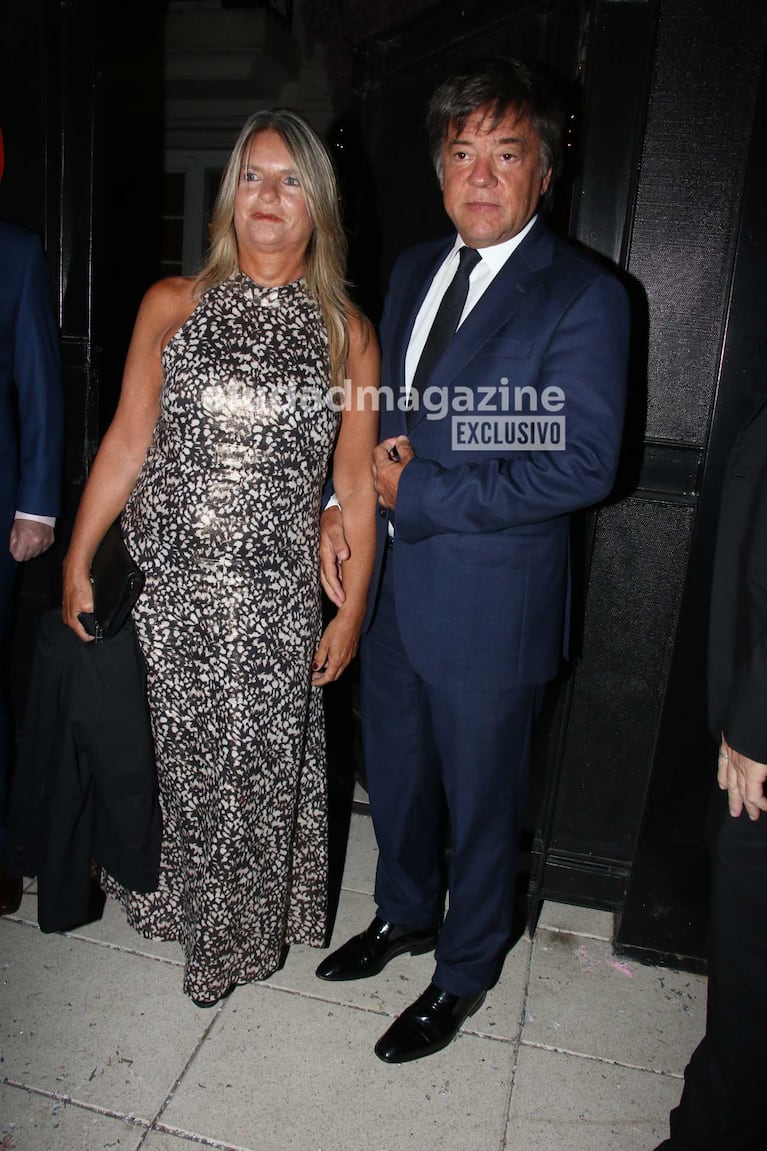 Gustavo Scaglione y Josefina Daminato (Foto: Movilpress)