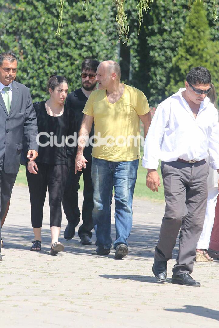 Gustavo Sofovich y su hija Tatiana. (Foto: Movilpress)