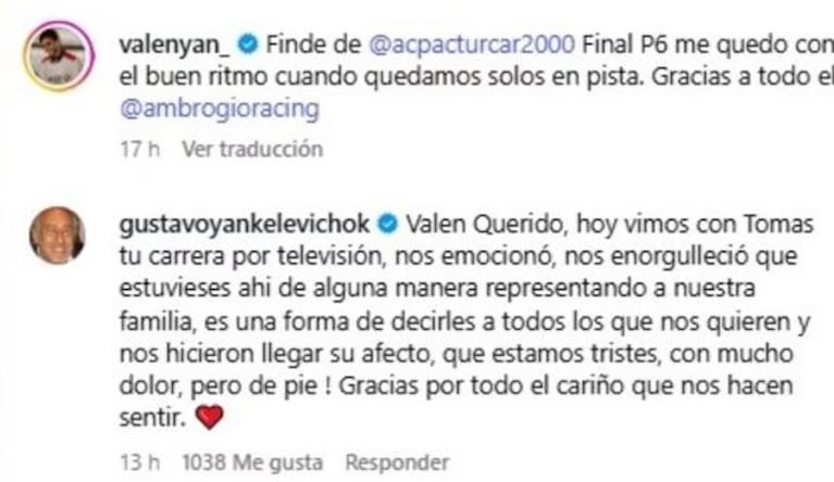 Gustavo Yankelevich rompió el silencio tras la muerte de su nieta Mila: “Estamos tristes, pero de pie”
