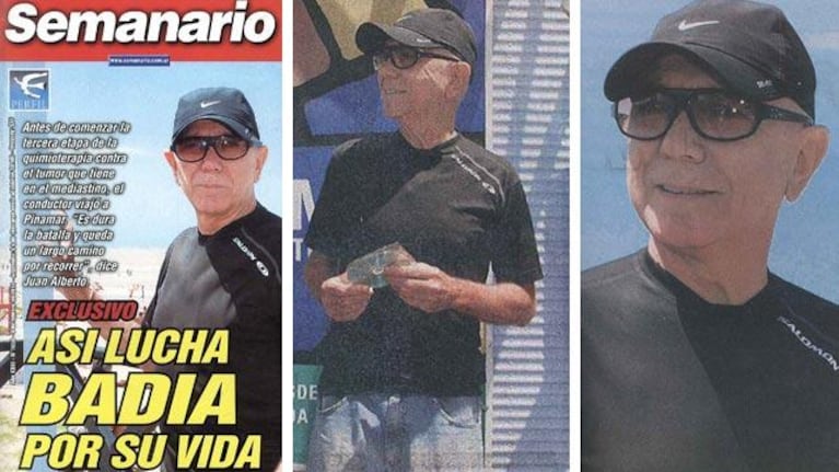 Habla la hija de Juan Alberto Badía: "Papá ya terminó la quimioterapia, ahora hará rayos"