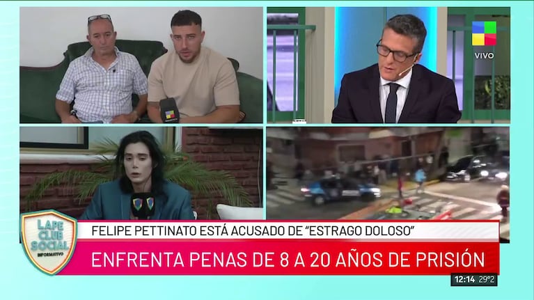 Habló Hernán, hermano de Melchor Rodrigo, el neurólogo que murió en un incendio por el que es acusado Felipe Pettinato (Foto: captura de América).