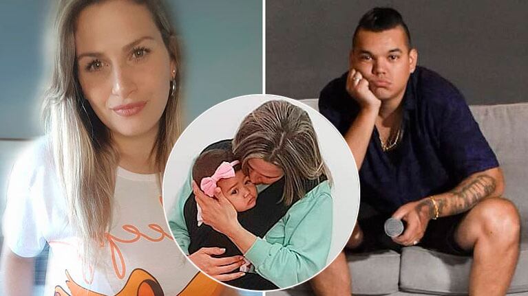 Habló la pareja de Brian Lanzelotta tras el su covid: Estoy sola, atendiendo a Brian y la beba todo el día