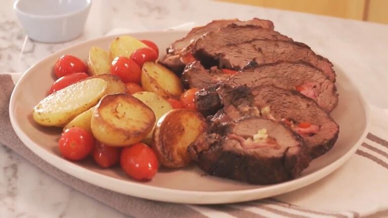 Hacé esta picaña rellena siguiendo esta receta y sorprendé a la hora de comer
