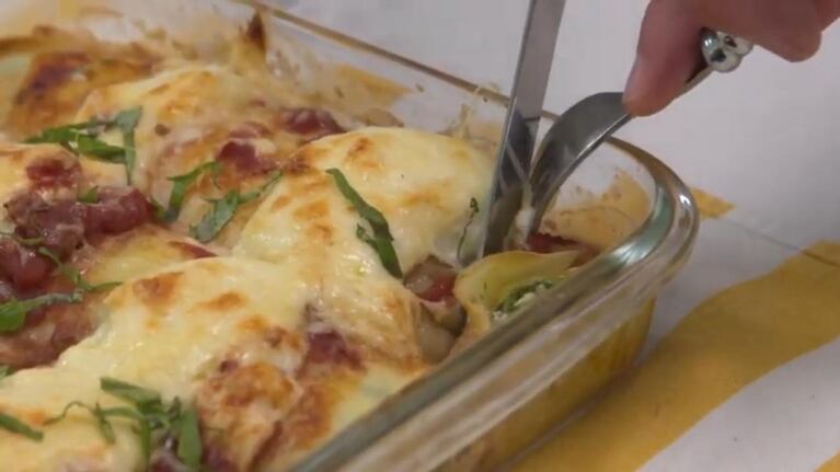 Hace estos canelones de espinaca y ricota con una receta dinámica y especial