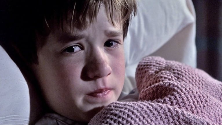 Haley Joel Osment, durante una secuencia clave de "Sexto sentido". (Foto: Spyglass Entertainment)
