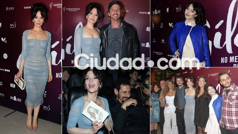 Hall de famosos en el esperado estreno de Gilda, protagonizada por Natalia Oreiro. (Foto: Movilpress)