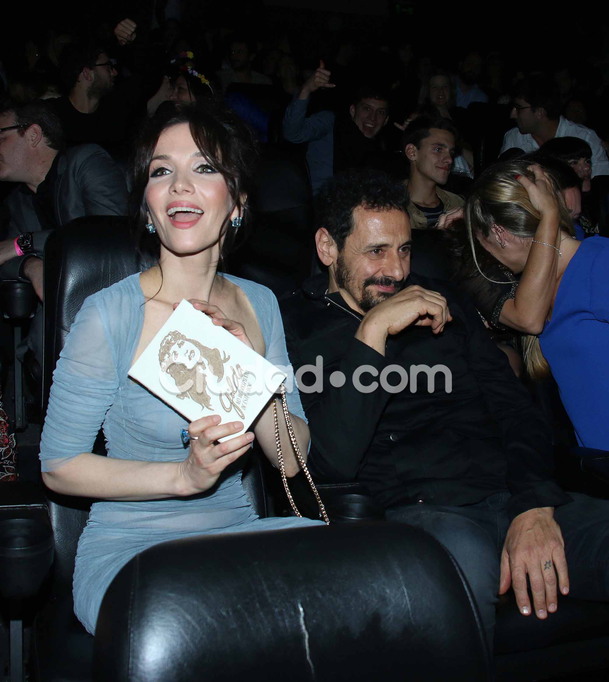 Hall de famosos en el esperado estreno de Gilda, protagonizada por Natalia Oreiro. (Foto: Movilpress)