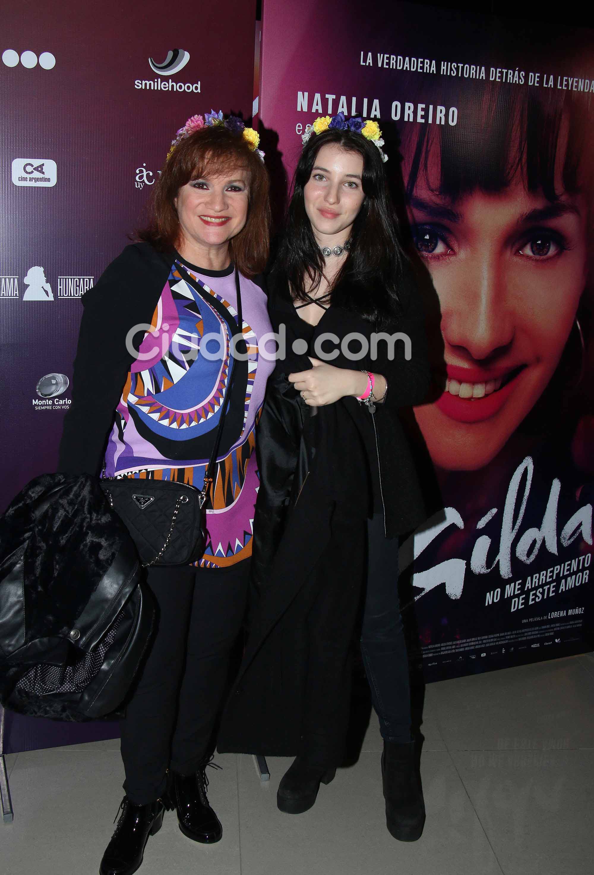 Hall de famosos en el esperado estreno de Gilda, protagonizada por Natalia Oreiro. (Foto: Movilpress)
