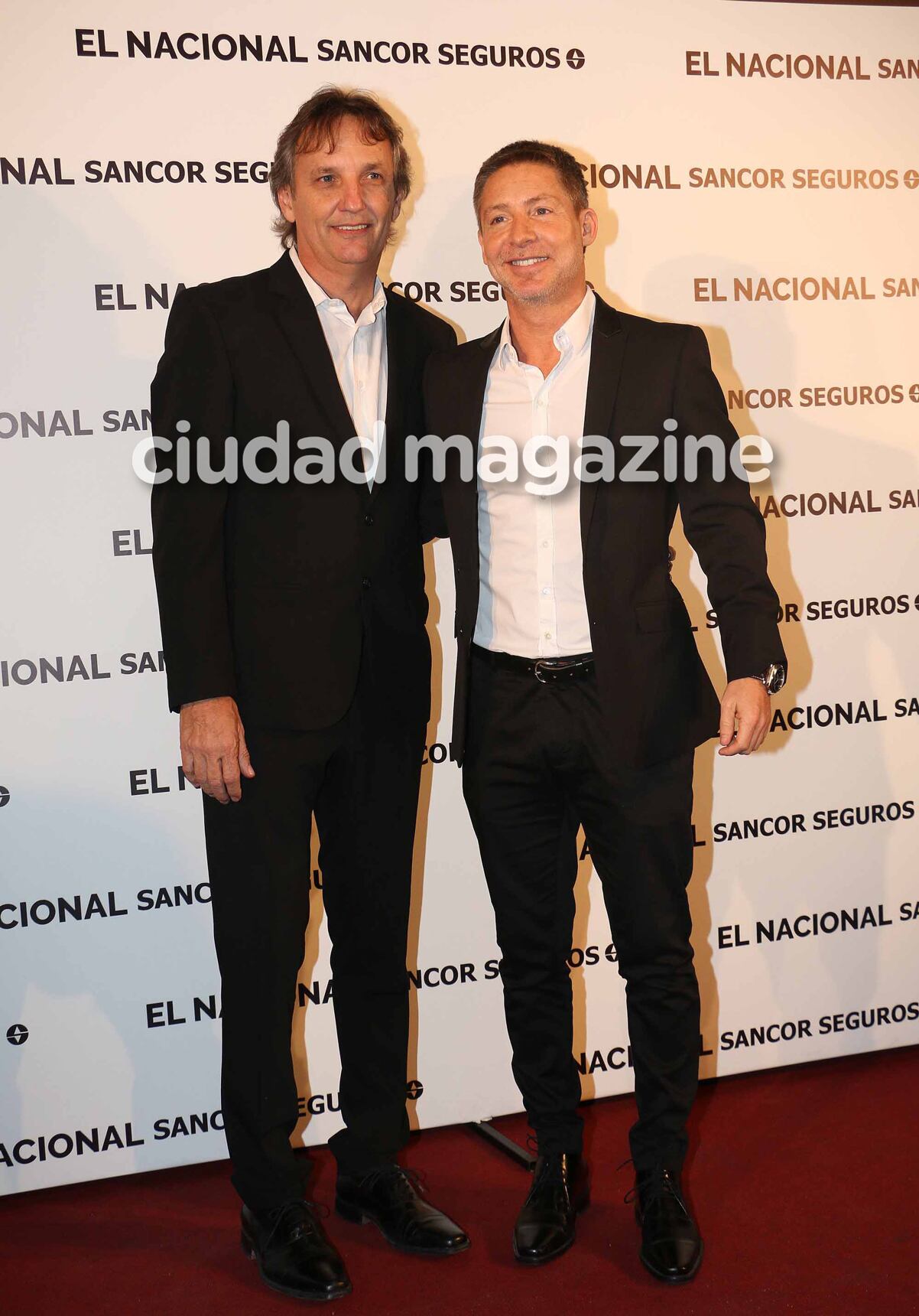 Hall de famosos en Un rato con él, en El Nacional. Foto: Movilpress.