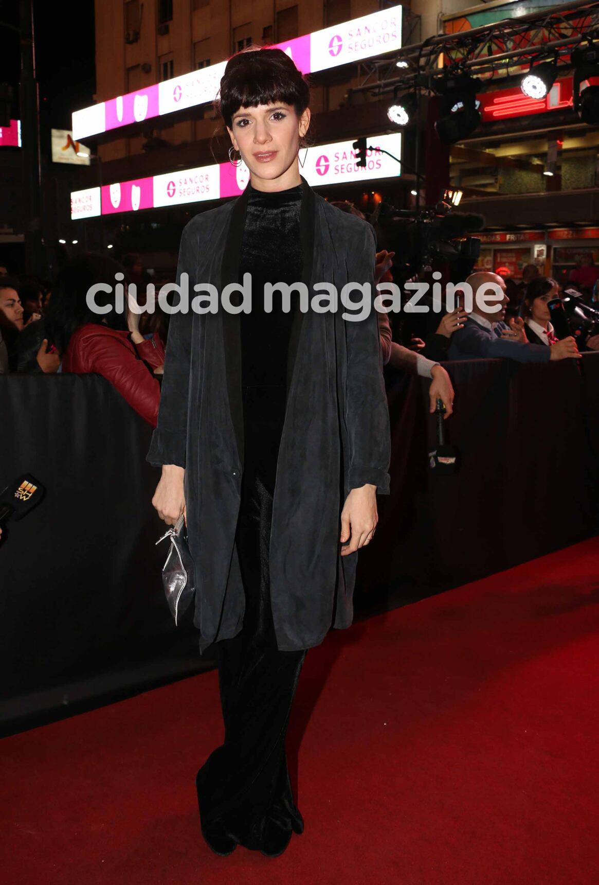 Hall de famosos en Un rato con él, en El Nacional. Foto: Movilpress.