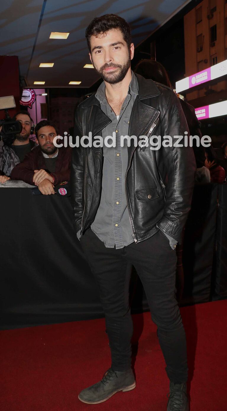 Hall de famosos en Un rato con él, en El Nacional. Foto: Movilpress.