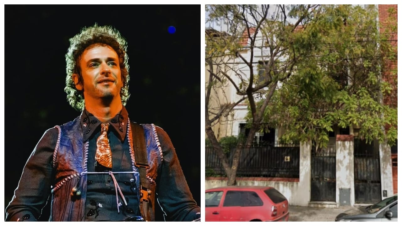 Hallazgo de huesos en la ex casa de Gustavo Cerati. Crédito: Instagram/@cerati - Google Street View