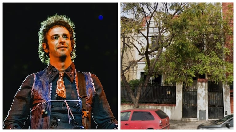 Hallazgo de huesos en la ex casa de Gustavo Cerati. Crédito: Instagram/@cerati - Google Street View