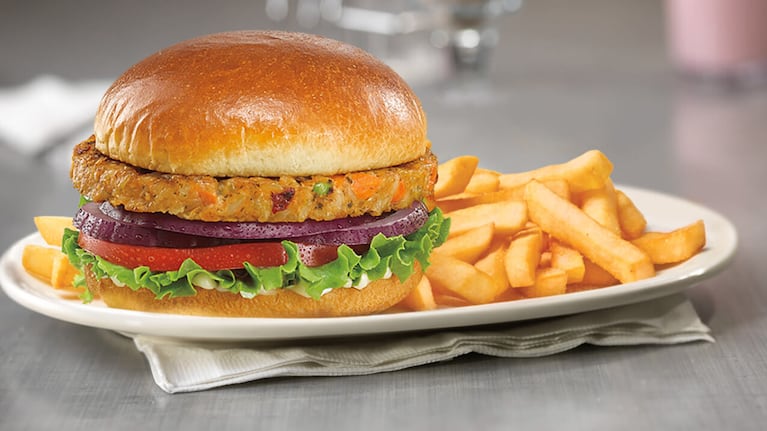 Hamburguesa vegetariana gigante: conseguí un plato especial con esta receta fácil