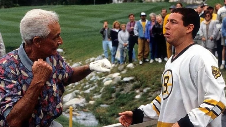 Happy Gilmore, con Adam Sandler, se estrenó en 1996.