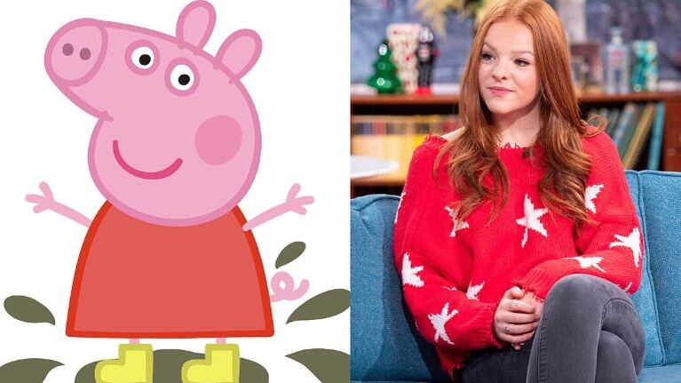Harley empezó a darle su voz a Peppa Pig a los 5 años.