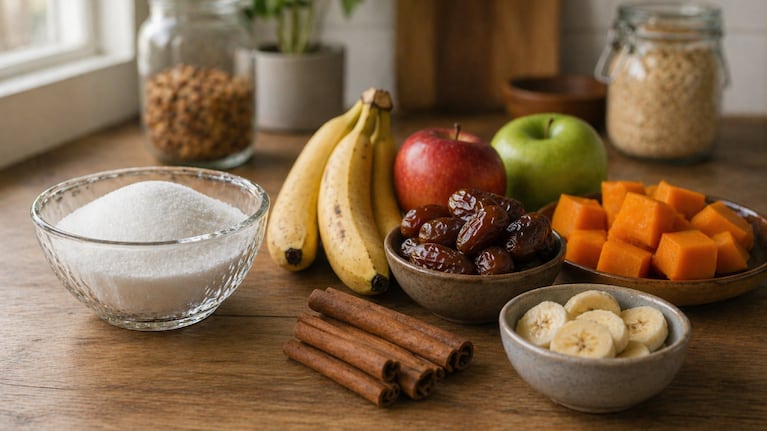 Hay muchos alimentos naturales que ayudan a suplir a la azúcar refinada. Foto: (imagen generada con IA)