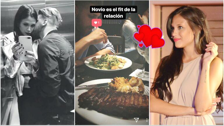 ¡Hay para todos los gustos! La foto de Barbie Vélez y Lucas Rodríguez... ¡con diversos menúes! Novio es el fit de...
