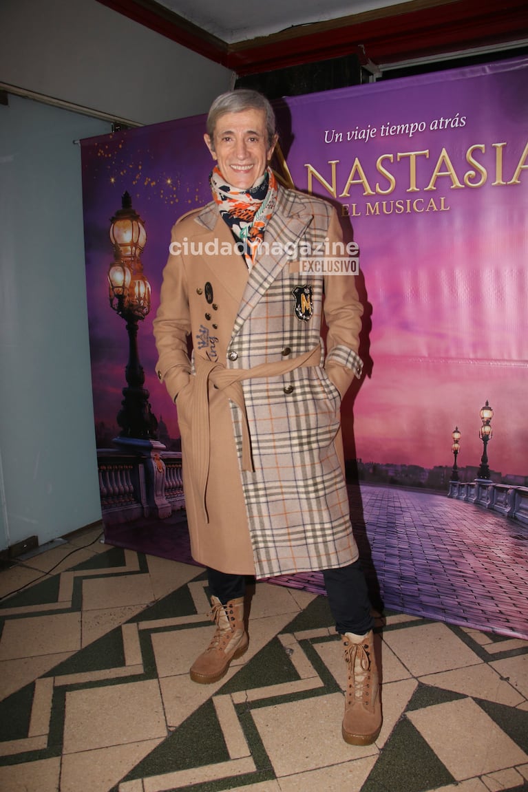 Héctor Maugeri en el estreno del musical Anastasia (Foto: Movilpress).