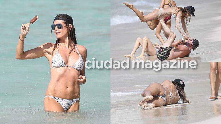 Heidi Klum, diosa total en las playas de St. Barth (Fotos: Grosby Group).