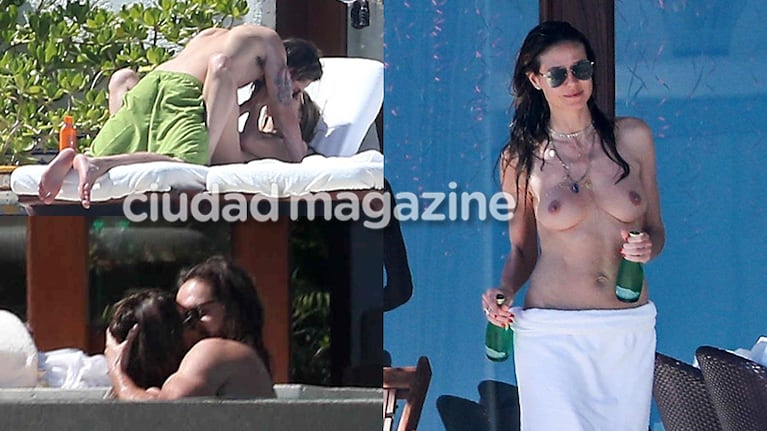 Heidi Klum y Tom Kaulitz, apasionados en México (Fotos: Grosby Group).