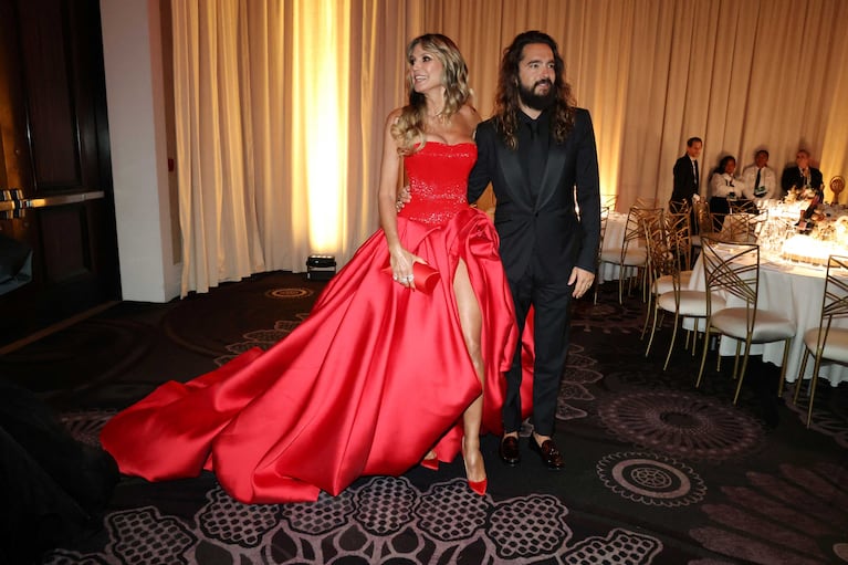 Heidi Klum y Tom Kaulitz (Foto: Reuter)