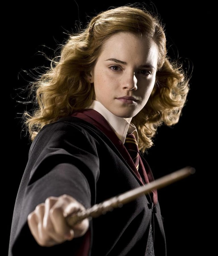 Hermione, el personaje de Emma Watson en la saga de Harry Potter.