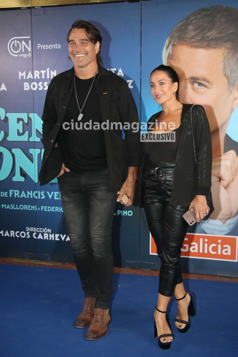 Hernán Drago y María Belén Palenzuela (Foto: Movilpress)