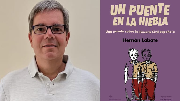 Hernán Labate presenta “Un puente en la niebla”, su nueva novela