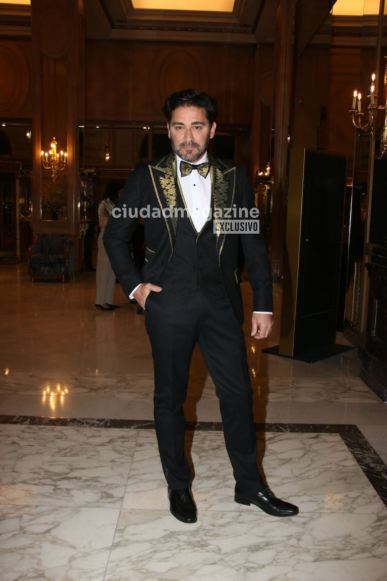 Hernán Piquín en la gala de Fundaleu (Foto: Movilpress).
