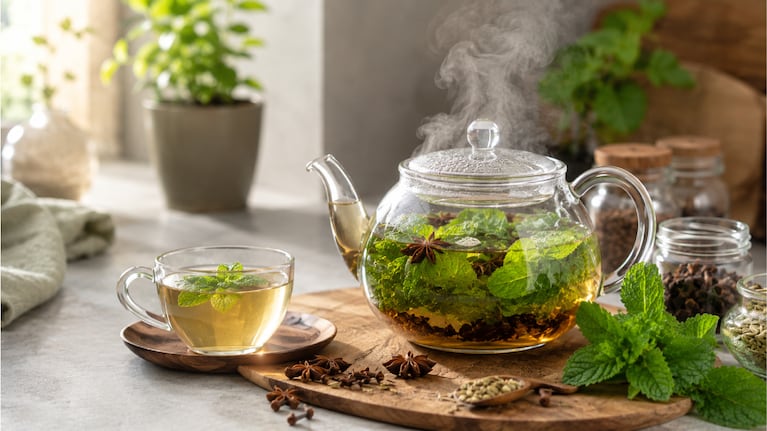 Hervir menta y clavo de olor: para qué sirve y cuándo lo recomiendan. Foto : IA