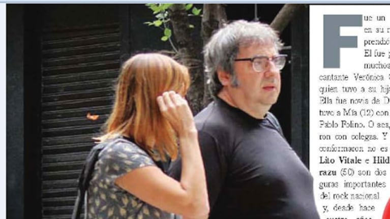 Hilda Lizarazu y Lito Vitale, amor y look súper informal (Fotos: Paparazzi).