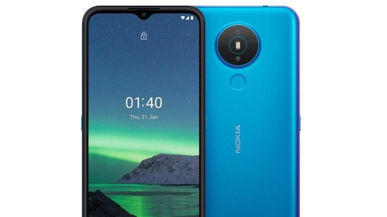 HMD presenta el nuevo Nokia 1.4 con Android 11 GO Edition. Foto:DPA. 