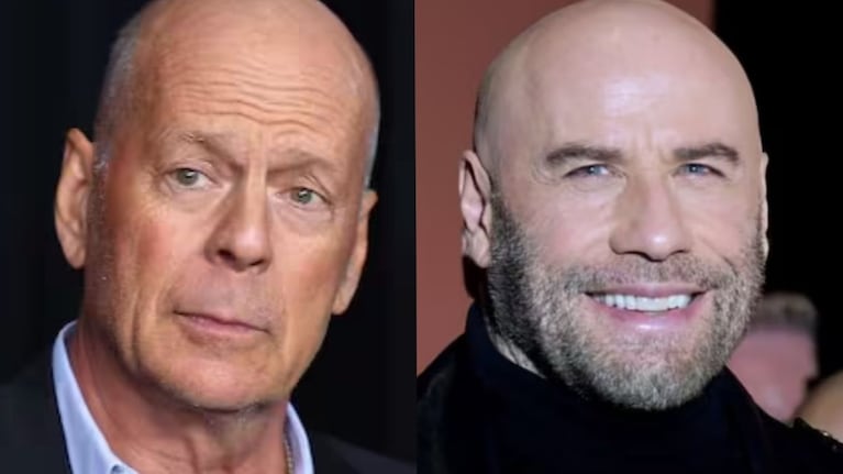 Hollywood los adora: Bruce Willis y John Travolta ahora juntos en Netflix.