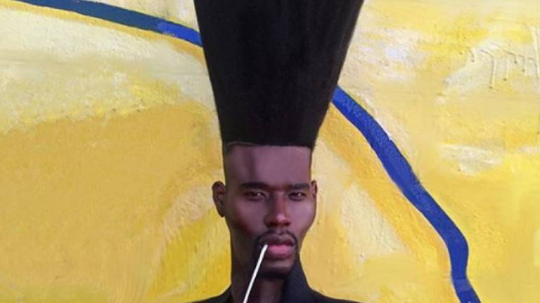 Hombre entró a los récords Guiness por tener el pelo más abultado del mundo
