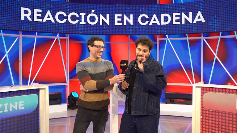 Homero Pettinato con Ciudad antes de debutar con reacción en Cadena.