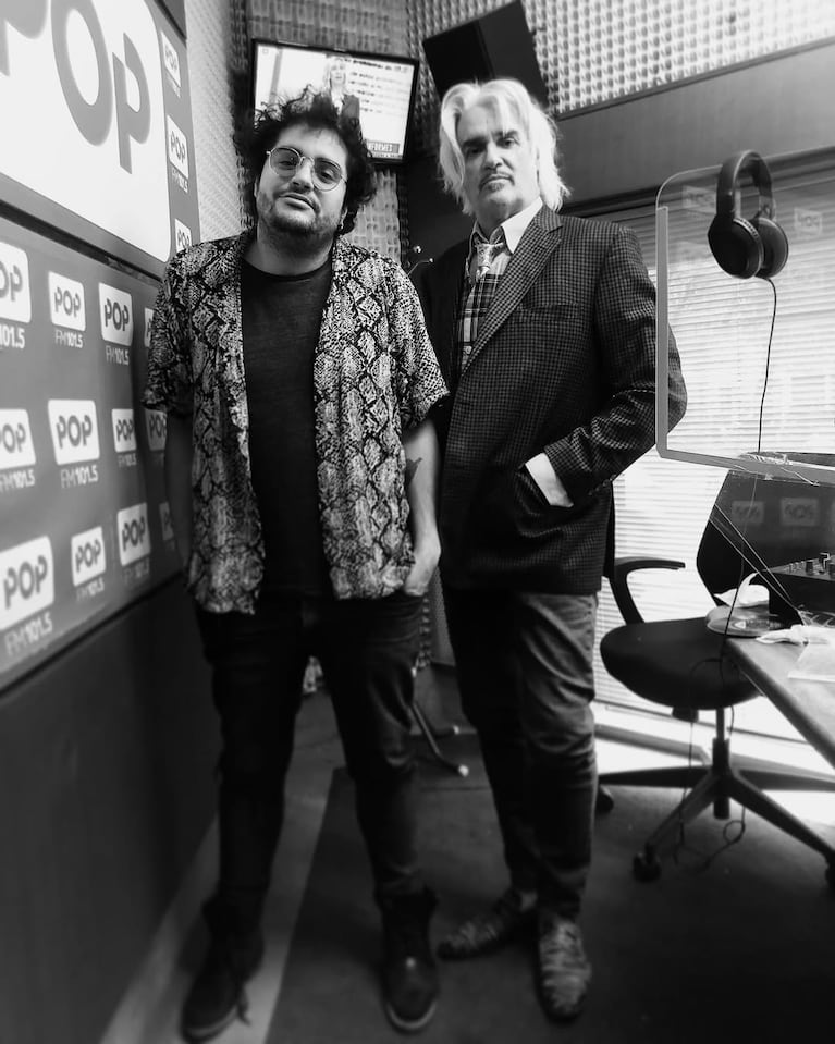Homero y Roberto Pettinato. (Foto: @homeropettinato)