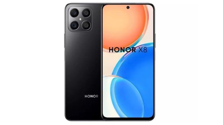 Honor X8 llega con cámara cuádruple de 64MP y grabación dual