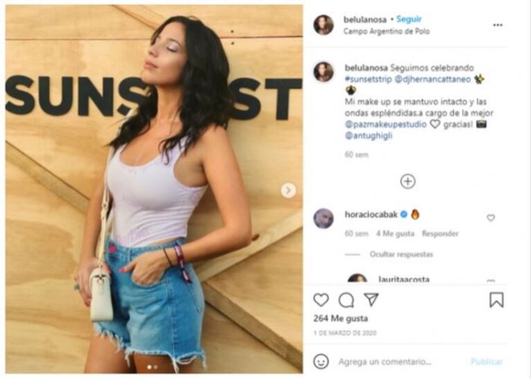 Horacio Cabak habló de la supuesta tercera en discordia en su separación: "El único vínculo que me une a ella son dos likes en Instagram"