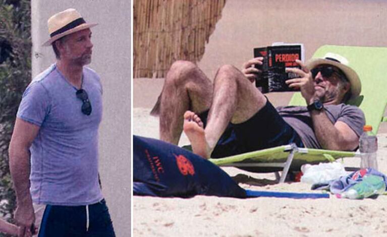 Horacio Cabak y sus vacaciones familiares en Punta del Este. (Foto: revista Gente)
